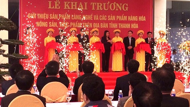 Thanh Hóa khai trương giới thiệu sản phẩm làng nghề