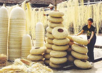 Làng ngề mây tre đan Hoằng Thịnh